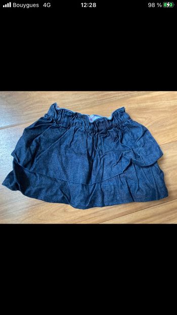 Jupe en jean Tape à l’œil 18 mois