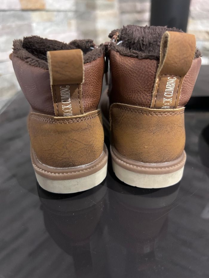 Petite bottines bébé garçon taille 21 - photo numéro 4