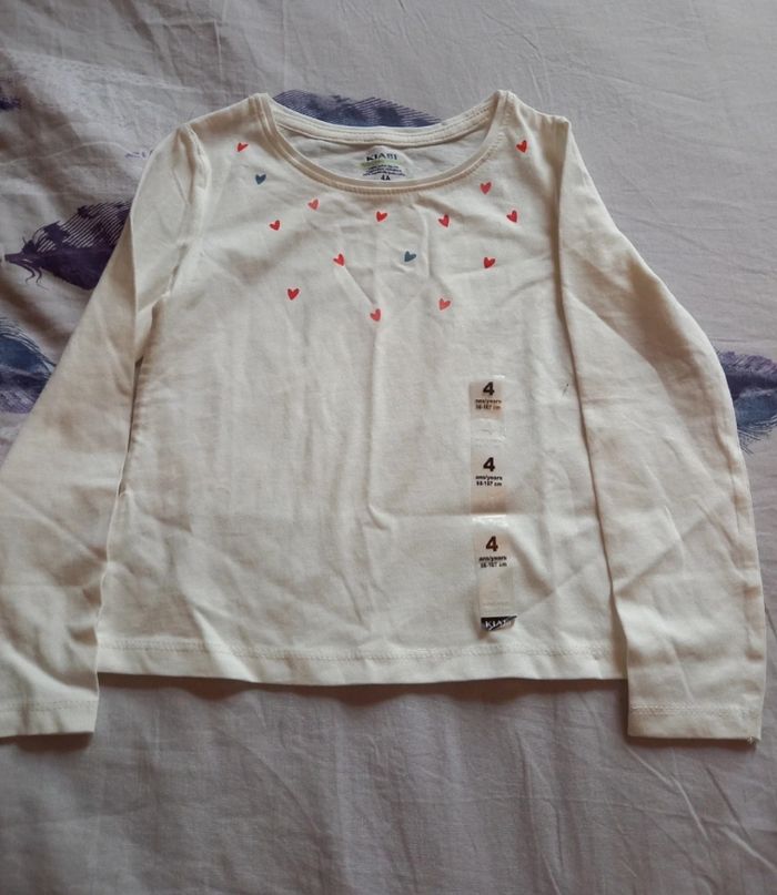Tee-shirt manche longue fille