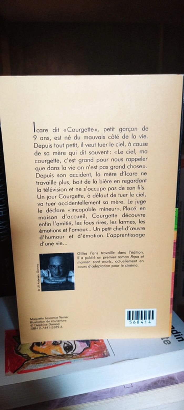Autobiographie d'une courgette - Gilles Paris - photo numéro 2