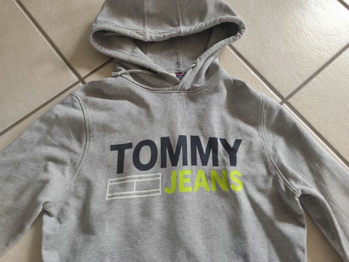 Sweat capuche homme tommy jeans L - photo numéro 2