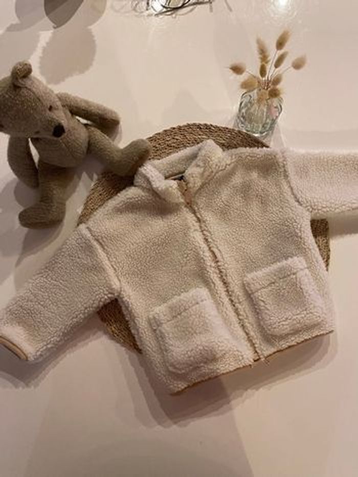 Veste bouclettes 9 mois