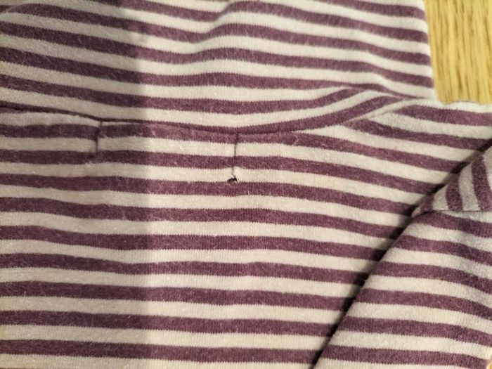 Lot de 3 tee-shirts col montant rayés - Lisa rose / Okaïdi / Vinyl fraise - 10 ans - photo numéro 11