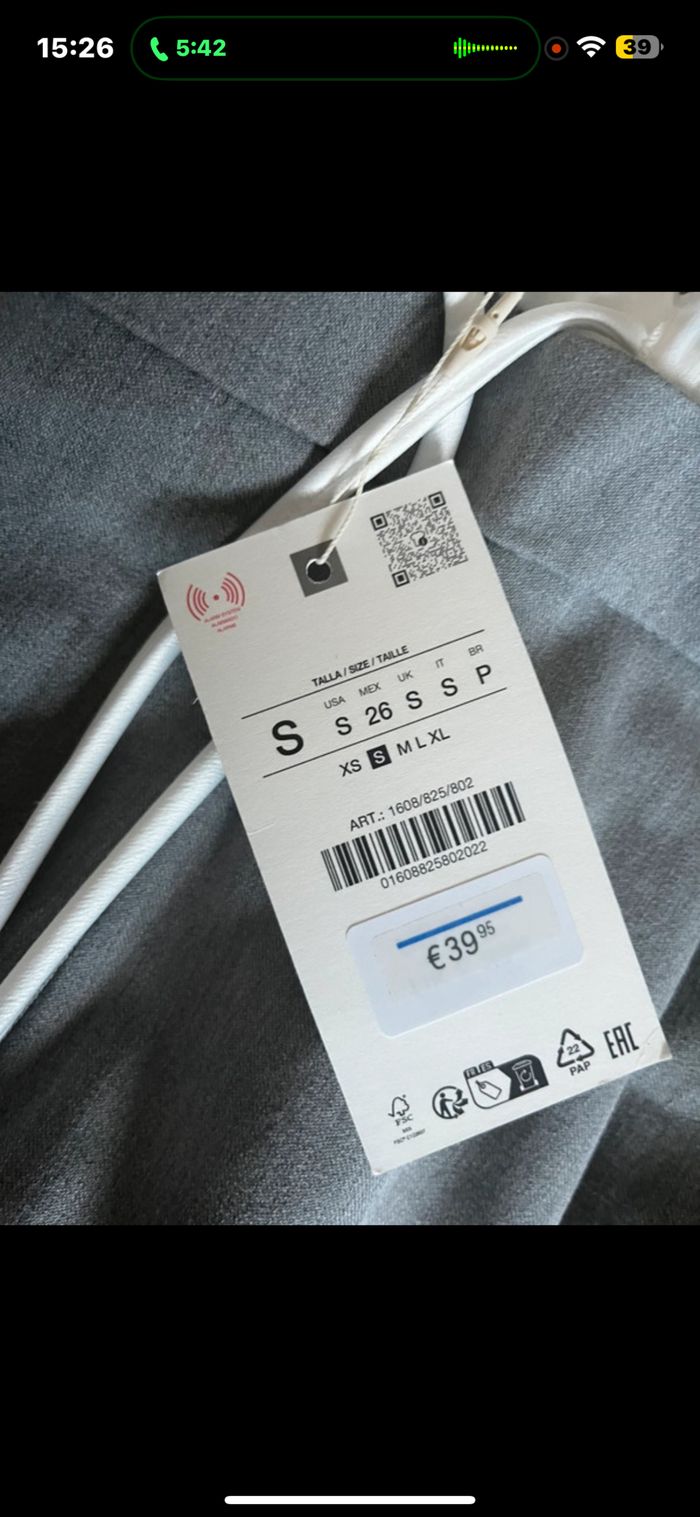 Pantalon Zara femme - photo numéro 2