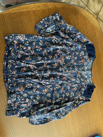 Blouse fleurie