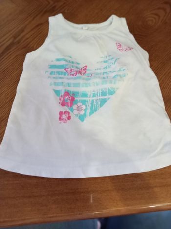 Tee shirt 0/3 mois 