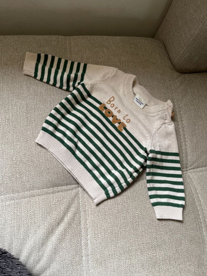 Pull laine garçon