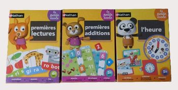 Lot de jeux éducatifs maternelle Nathan