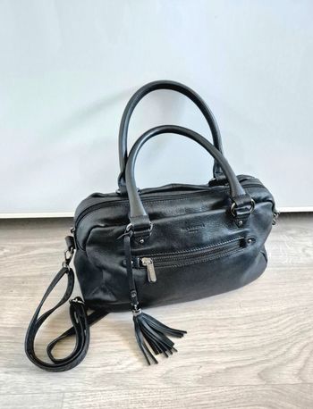 Sac à main en cuir modèle sauvage Hexagona