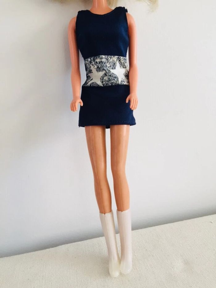 Tenue barbie vintage années 90 robe étoilée