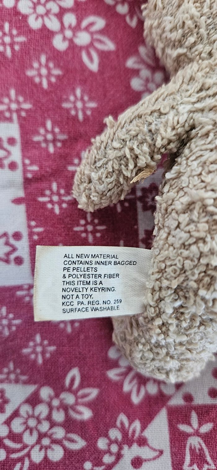 Porte clé lapin peluche - photo numéro 4