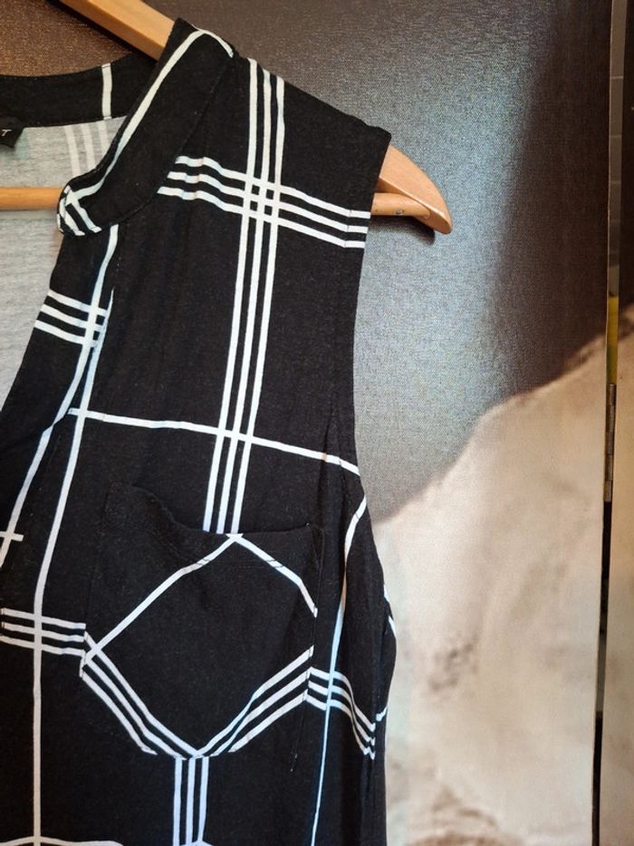 Tunique débardeur carreaux - photo numéro 4