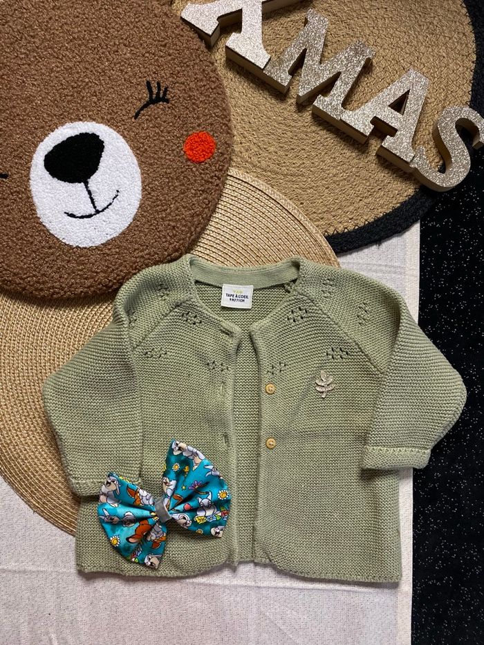 Gilet fille TAO 9 mois