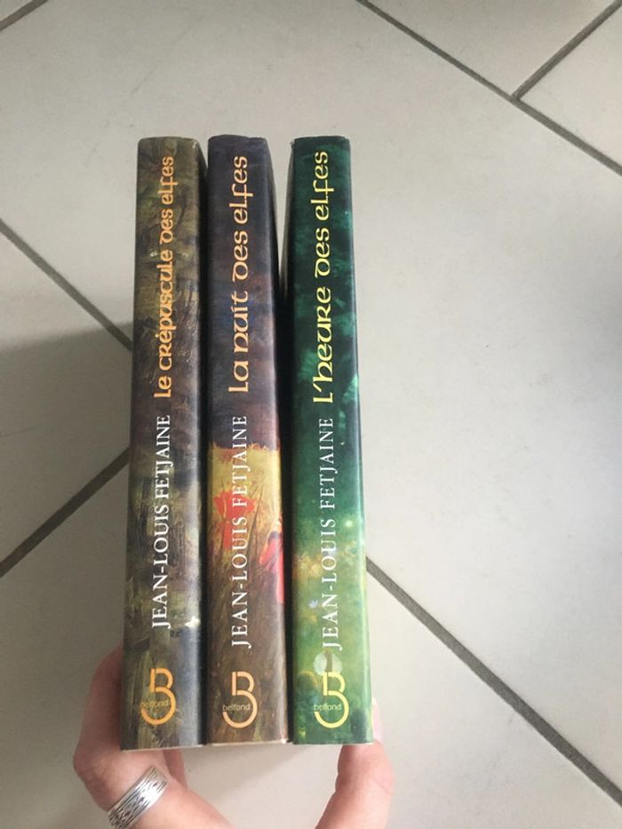 Livres Trilogie des Elfes Broché : Le crépuscule, la nuit et l’heure - photo numéro 3