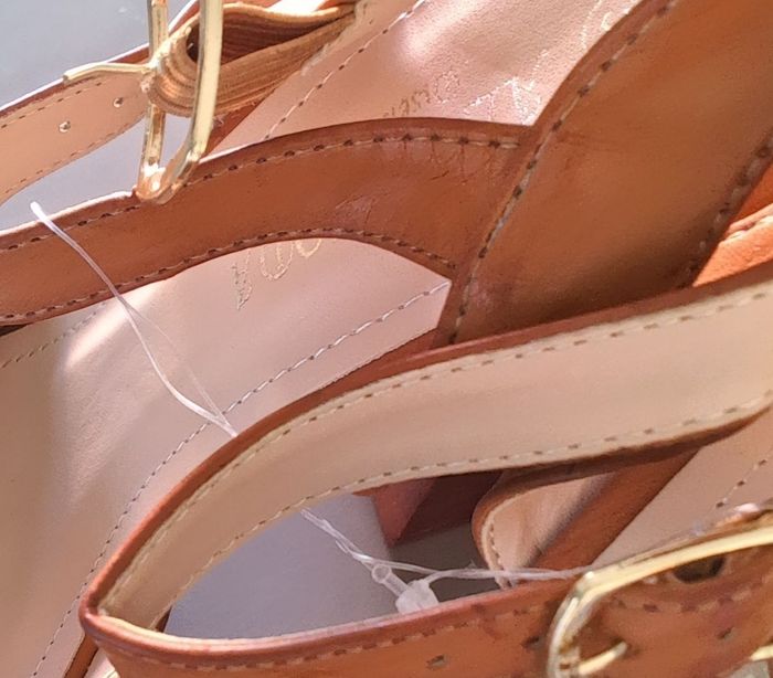 Chaussures à talon marque Alta Moda taille 38 couleur marron pour femme - photo numéro 6