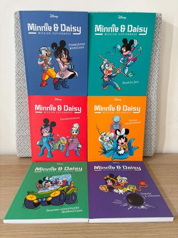 Pack de 6 BD "Minnie et Daisy - Mission Espionnage" Tome 1 à 6