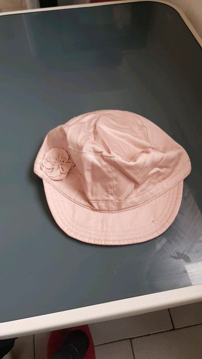 Casquette Gavroche vieux rose - photo numéro 2