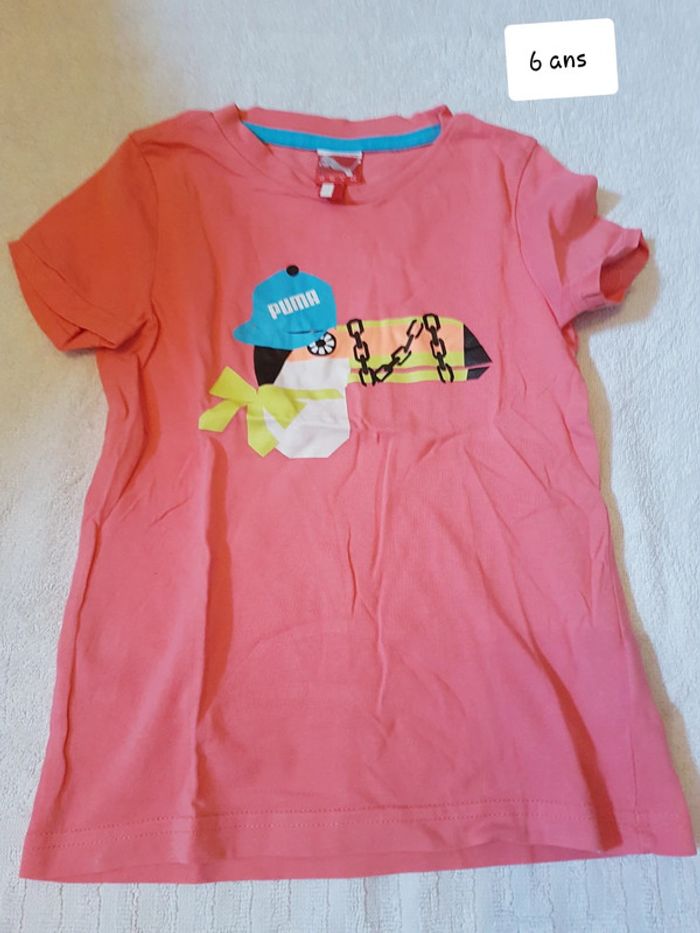 T-shirt puma 6 ans