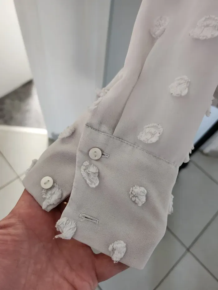 Superbe Chemise blanche habillée Zara de taille 36 - photo numéro 4