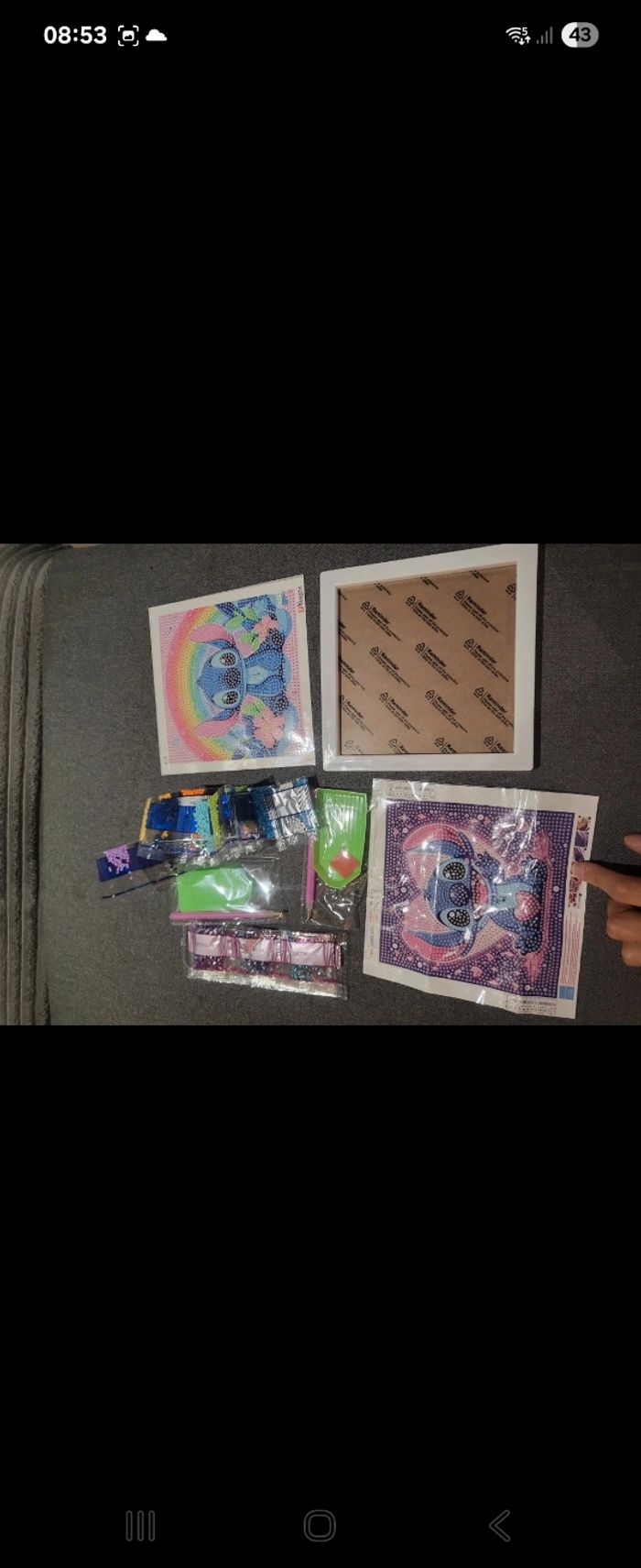 Lot diamant painting stitch