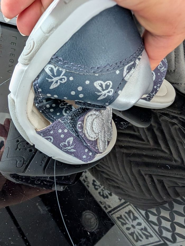 Sandales d'été fille. Doublure en cuir. Taille 25. Neuf. Geox - photo numéro 6