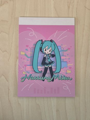 Bloc memo Hatsune Miku