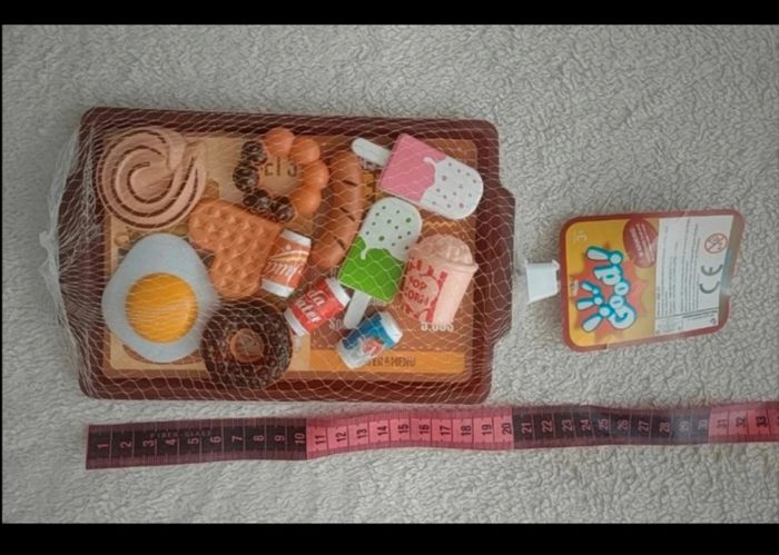 2 lots de petites dinettes breakfast (petites pièces à utiliser à partir de 3 ans) - photo numéro 2