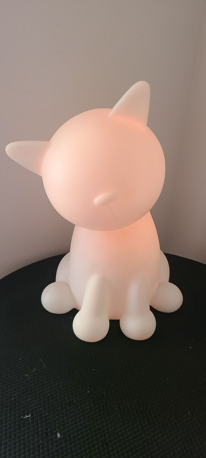 Veilleuse enfant 'Chats' blanc - photo numéro 7