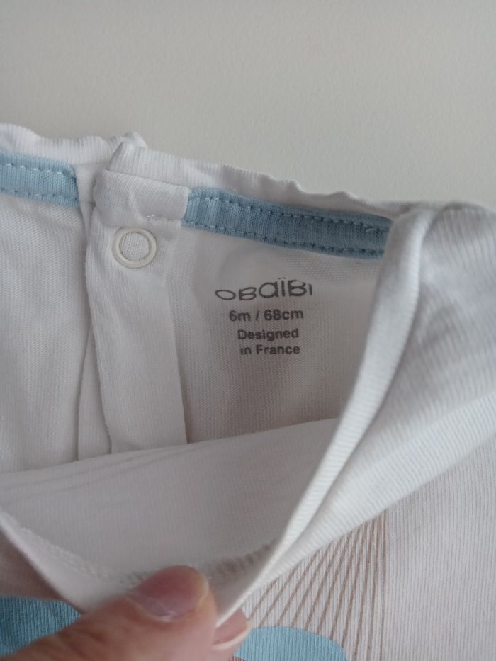 Joli ensemble bleu et blanc - photo numéro 2