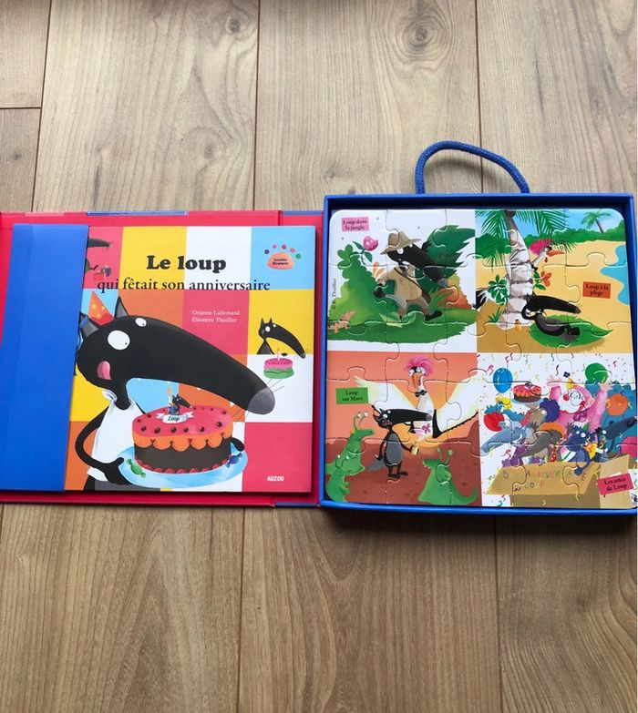 Mallette anniversaire Le Loup - photo numéro 2