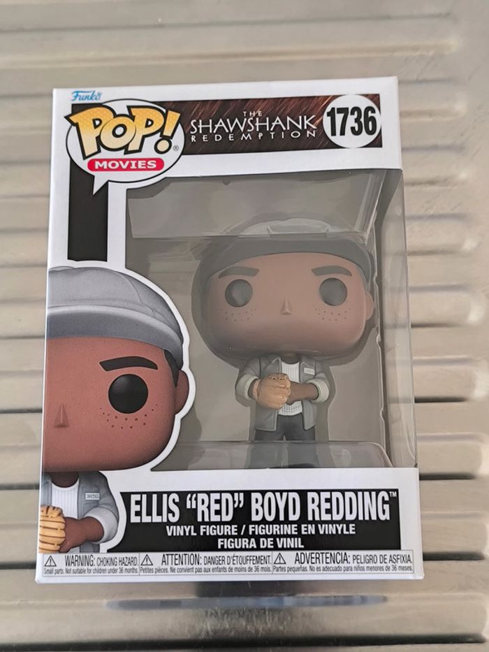 Funko Pop Ellis "Red Boyd" Redding 1736