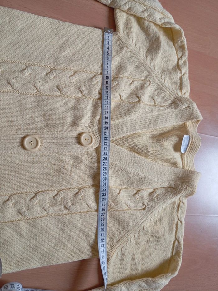 Gilet blanche porte 38/40 - photo numéro 2