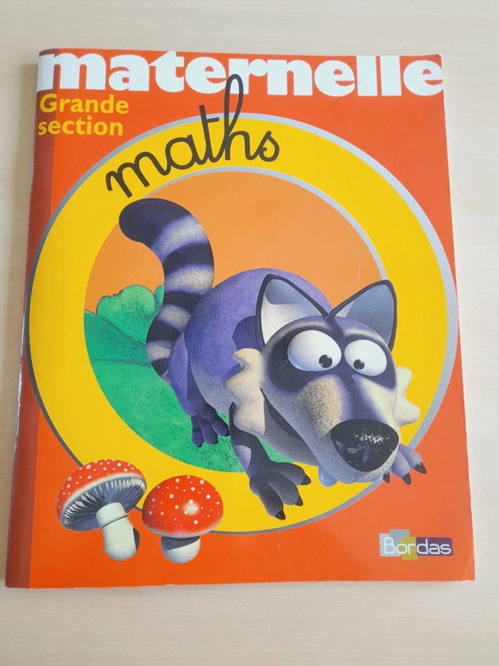 Livre d'activité Maths Maternelle Grande section neuf