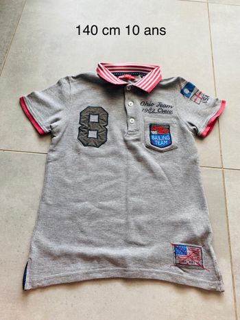 Polo 10 ans 140 cm très bon état