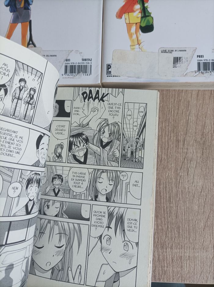 Lot 3 mangas Love Hina numéro 1 a 3 pika - photo numéro 3