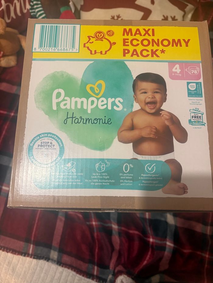 Maxi pack Pampers harmonie taille 4 - photo numéro 3