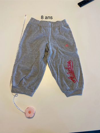 Pantacourt corsaire jogging Adidas 8 ans