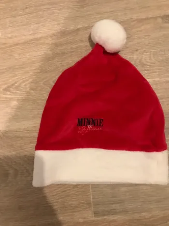 Bonnet de Noël minnie disney neuf 23 mois