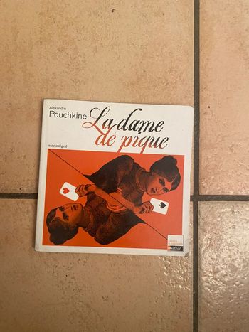Livre la dame de pique Alexandre pouchkine