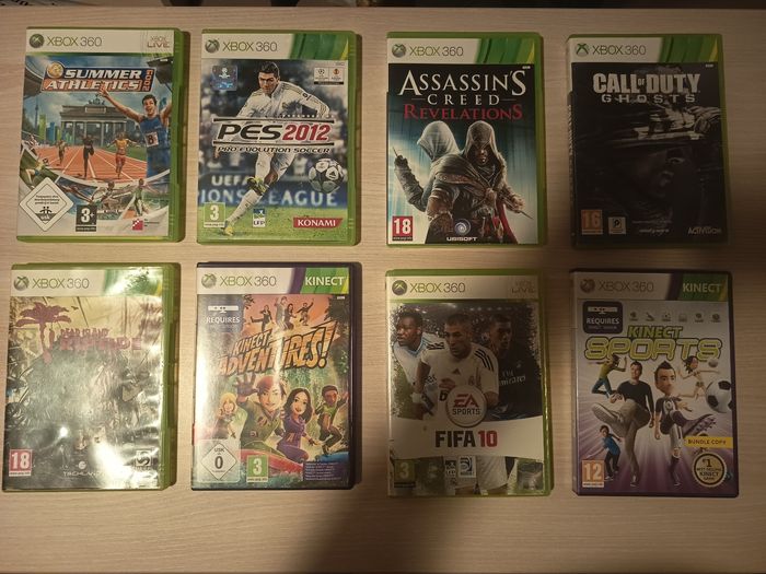 Lot de jeux Xbox 360