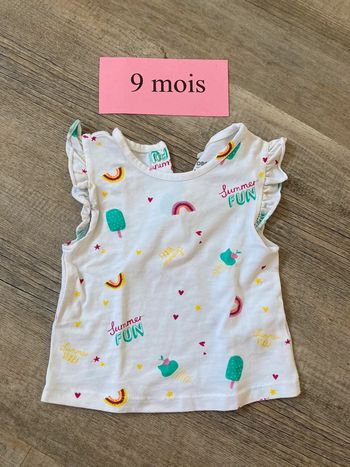 T-shirt 9 mois