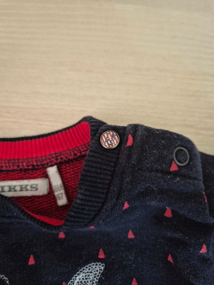 Pull Marine garçon 6 mois IKKS - photo numéro 4