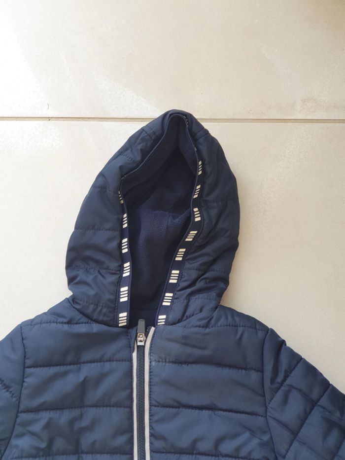 1 doudoune blouson kiabi bleu 5 ans 108-113 cm - photo numéro 2