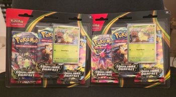 Pokémon Lot 2 Tripack Germignon ME3 Équilibre Parfait (1 Légèrement Touché)