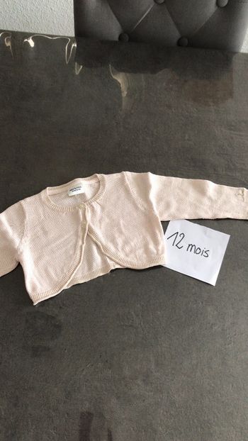 Gilet beige doré