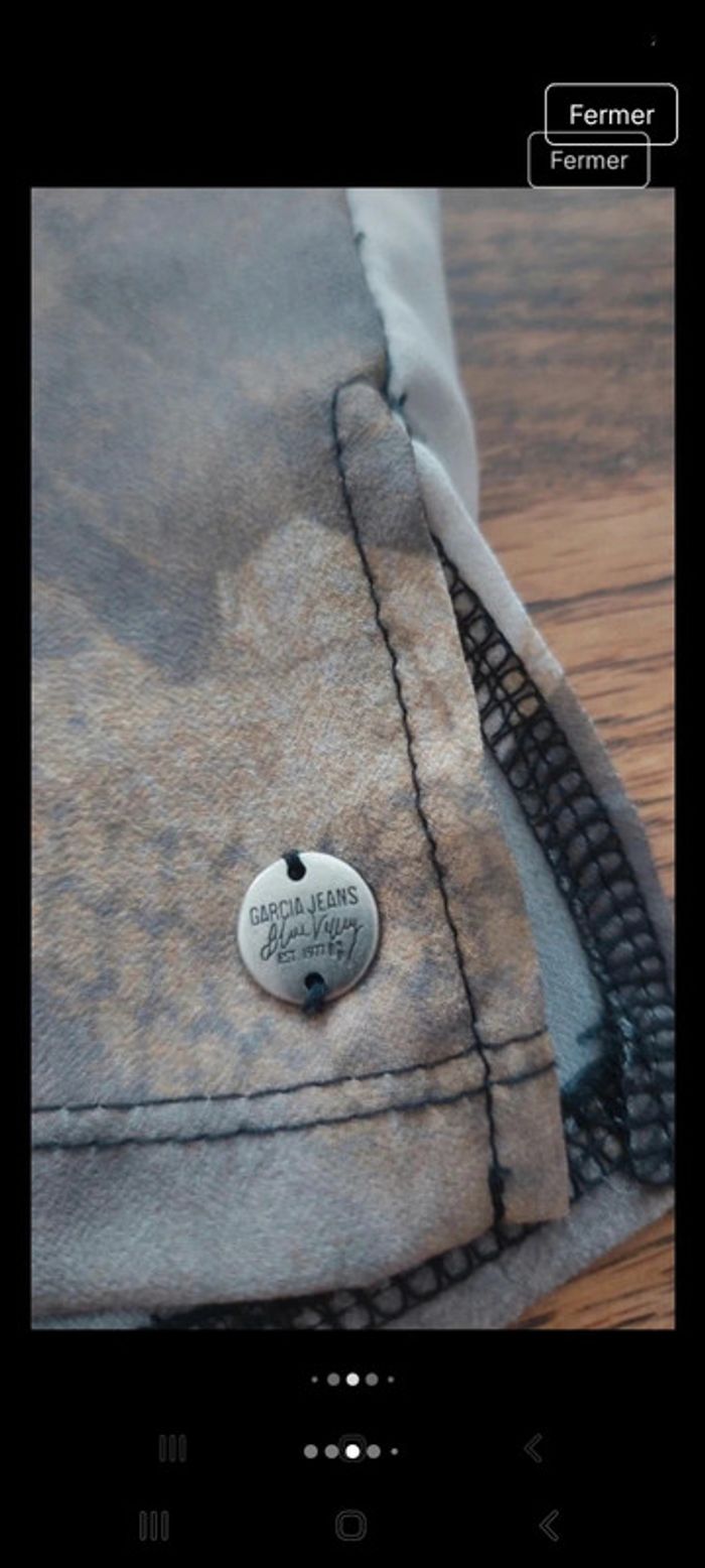 T-shirt Garcia jeans en trés bonne état taille M - photo numéro 3