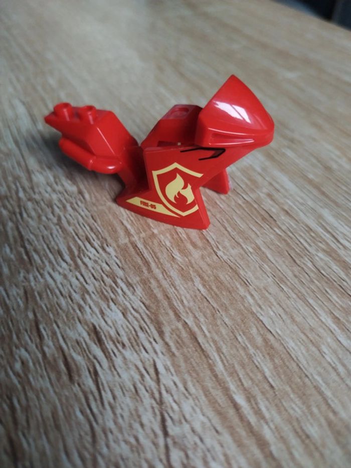 Lego city pompier carenage moto 18895 - photo numéro 2