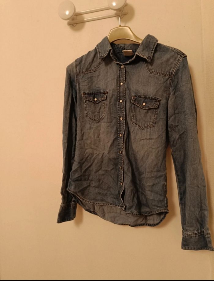 Veste / Blouson en Jean H&M Style Western