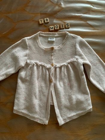 Gilet fille Tape à l’œil 18 mois