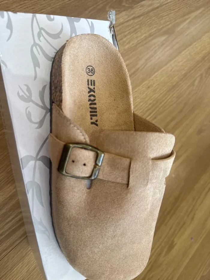 Mule beige - photo numéro 2